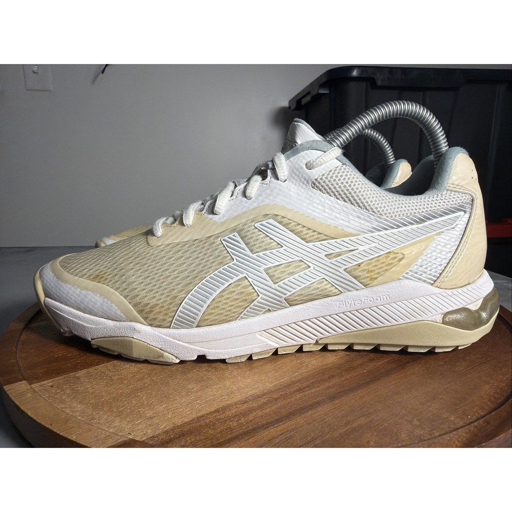 Asics Womens Gel-Course Ace Golf Shoes White Pure Silver 1112A017 Size 7.5